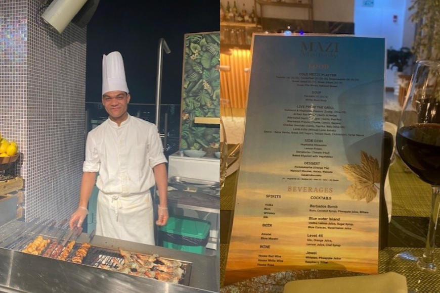Paros restaurant JLT Dubai review